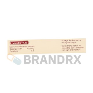 Caberlin 0.25 mg Sun Pharmaceuticals Industries