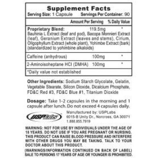 USP Labs OxyElite Pro DMAA + DMHA USP Labs